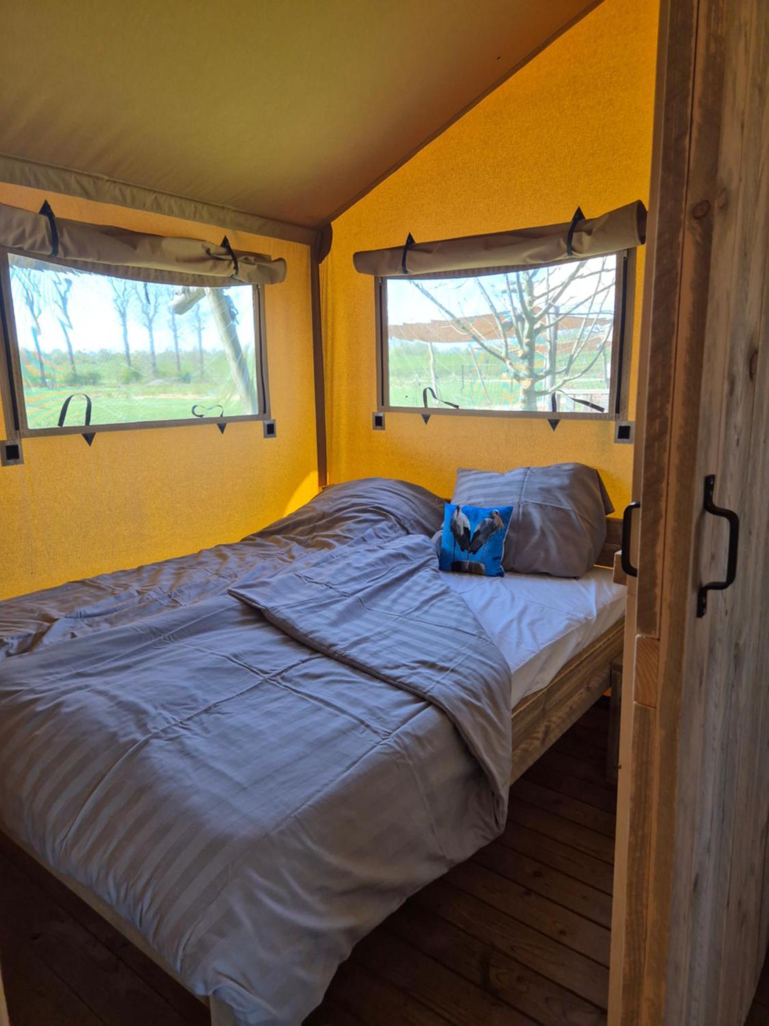De Hazelaarshof Luxe Glampingtent Bij Natuurgebied De Millingerwaard Kekerdom エクステリア 写真